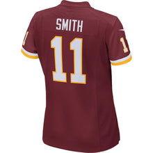 Load image into Gallery viewer, Alex Smith Washington Redskins Women&#39;s Game Jersey – Burgundy 2018/2019