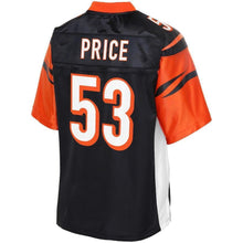 Load image into Gallery viewer, Billy Price Cincinnati Bengals Pro Line Player Jersey – Black 2018/2019