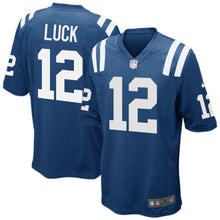 Load image into Gallery viewer, Andrew Luck Indianapolis Colts Team Game Jersey - Royal Blue/White