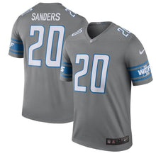 Load image into Gallery viewer, Barry Sanders Detroit Lions 2017 Color Rush Legend Jersey - Steel