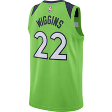Load image into Gallery viewer, Andrew Wiggins Minnesota Timberwolves Green Swingman Jersey 2018 - 2019