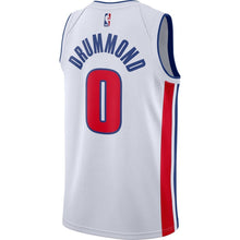 Load image into Gallery viewer, Andre Drummond Detroit Pistons White Swingman Jersey 2018 - 2019