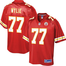 Load image into Gallery viewer, Andrew Wylie Kansas City Chiefs NFL Pro Line Player Jersey - Red
