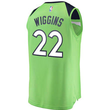 Load image into Gallery viewer, Andrew Wiggins Minnesota Timberwolves Branded Youth Fast Break Jersey Neon Green - Statement Edition 2018/2019