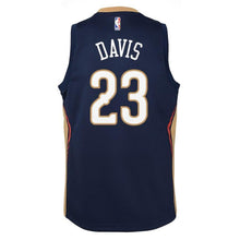 Load image into Gallery viewer, Anthony Davis New Orleans Pelicans Youth Jersey Navy - Icon Edition 2018/2019