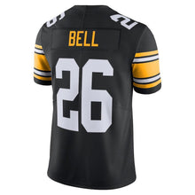 Load image into Gallery viewer, Men&#39;s Pittsburgh Steelers Le&#39;Veon Bell Black Alternate  Limited Jersey