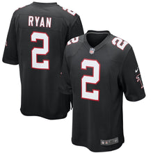 Load image into Gallery viewer, Atlanta Falcons Matt Ryan Black Jersey 2018 - 2019