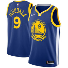 Load image into Gallery viewer, Andre Iguodala Golden State Warriors Blue Swingman Jersey 2018 - 2019