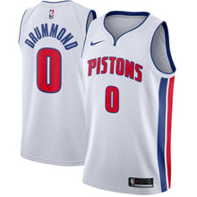 Load image into Gallery viewer, Andre Drummond Detroit Pistons White Swingman Jersey 2018 - 2019