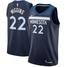 Load image into Gallery viewer, Andrew Wiggins Minnesota Timberwolves Navy Swingman Jersey 2018 - 2019