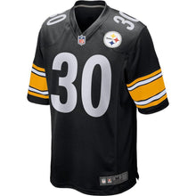 Load image into Gallery viewer, Men&#39;s Pittsburgh Steelers James Conner Black American football jersey