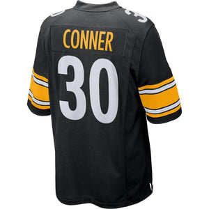 Men's Pittsburgh Steelers James Conner Black American football jersey