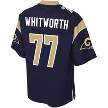 Load image into Gallery viewer, Andrew Whitworth Los Angeles Rams NFL Pro Line Player Jersey - Navy