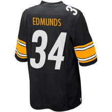 Load image into Gallery viewer, Men&#39;s Pittsburgh Steelers Terrell Edmunds Black American football jersey