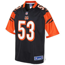 Load image into Gallery viewer, Billy Price Cincinnati Bengals Pro Line Player Jersey – Black 2018/2019