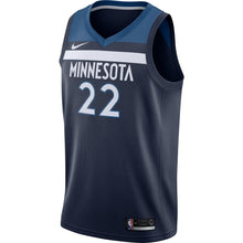 Load image into Gallery viewer, Andrew Wiggins Minnesota Timberwolves Navy Swingman Jersey 2018 - 2019