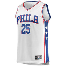Load image into Gallery viewer, Ben Simmons Philadelphia 76ers Branded Youth Fast Break Jersey White - Association Edition 2018/2019