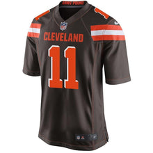 Load image into Gallery viewer, Antonio Callaway Cleveland Browns Player Game Jersey – Brown 2018/2019