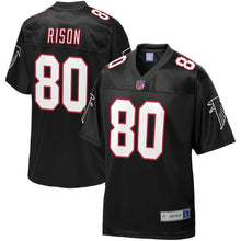 Load image into Gallery viewer, Andre Rison Atlanta Falcons Pro Line Retired Player Jersey – Black 2018/2019