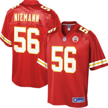 Load image into Gallery viewer, Ben Niemann Kansas City Chiefs NFL Pro Line Player Jersey - Red