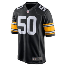 Load image into Gallery viewer, Men&#39;s Pittsburgh Steelers Ryan Shazier  Black Alternate American football jersey