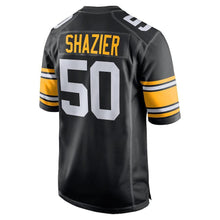 Load image into Gallery viewer, Men&#39;s Pittsburgh Steelers Ryan Shazier  Black Alternate American football jersey