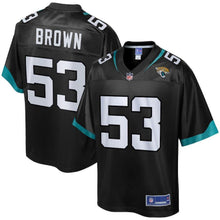 Load image into Gallery viewer, Blair Brown Jacksonville Jaguars NFL Pro Line Team Player Jersey - Black