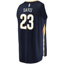 Load image into Gallery viewer, Anthony Davis New Orleans Pelicans Branded Youth Fast Break Jersey Navy - Icon Edition 2018/2019
