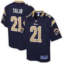 Load image into Gallery viewer, Aqib Talib Los Angeles Rams NFL Pro Line Player Jersey - Navy