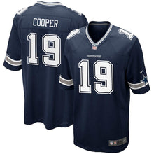 Load image into Gallery viewer, Amari Cooper Dallas Cowboys Game Jersey – Navy 2018/2019