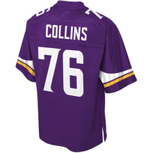 Load image into Gallery viewer, Aviante Collins Minnesota Vikings Pro Line Team Color Player Jersey – Purple 2018/2019