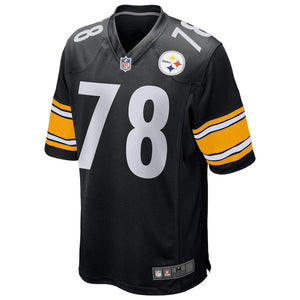 Men's Pittsburgh Steelers Alejandro Villanueva Black American football jersey