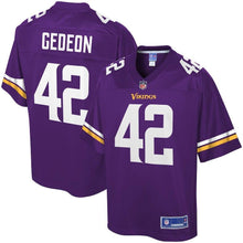 Load image into Gallery viewer, Ben Gedeon Minnesota Vikings Pro Line Team Color Player Jersey – Purple 2018/2019