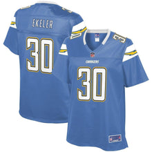Load image into Gallery viewer, Austin Ekeler Los Angeles Chargers NFL Pro Line Women&#39;s Alternate Player Jersey Powder Blue