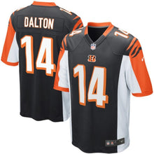 Load image into Gallery viewer, Andy Dalton Cincinnati Bengals Game Jersey - Black 2018/2019