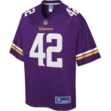 Load image into Gallery viewer, Ben Gedeon Minnesota Vikings Pro Line Team Color Player Jersey – Purple 2018/2019