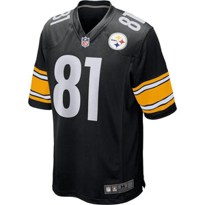 Men's Pittsburgh Steelers Jesse James Black American football jersey