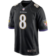 Load image into Gallery viewer, Lamar Jackson Baltimore Ravens football jersey