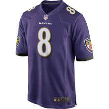 Load image into Gallery viewer, Lamar Jackson Baltimore Ravens football jersey