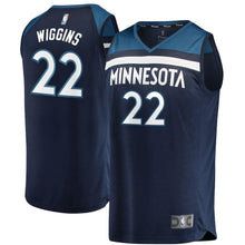Load image into Gallery viewer, Andrew Wiggins Minnesota Timberwolves Branded Youth Fast Break Jersey Blue - Icon Edition 2018/2019