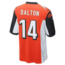 Load image into Gallery viewer, Andy Dalton Cincinnati Bengals Game Jersey - Orange 2018/2019