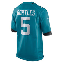 Load image into Gallery viewer, Blake Bortles Jacksonville Jaguars New 2018 Game Jersey - Teal