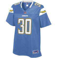 Load image into Gallery viewer, Austin Ekeler Los Angeles Chargers NFL Pro Line Women&#39;s Alternate Player Jersey Powder Blue