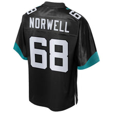 Load image into Gallery viewer, Andrew Norwell Jacksonville Jaguars NFL Pro Line Team Player Jersey - Black