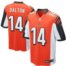 Load image into Gallery viewer, Andy Dalton Cincinnati Bengals Game Jersey - Orange 2018/2019