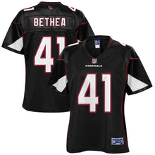 Load image into Gallery viewer, Antoine Bethea Arizona Cardinals Pro Line Women&#39;s Player Jersey – Black 2018/2019