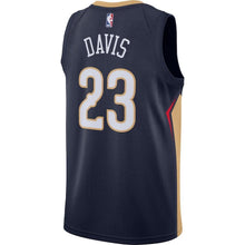 Load image into Gallery viewer, Anthony Davis New Orleans Pelicans Swingman Jersey Navy - Icon Edition