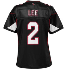 Load image into Gallery viewer, Andy Lee Arizona Cardinals Pro Line Women&#39;s Player Jersey – Black 2018/2019
