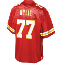 Load image into Gallery viewer, Andrew Wylie Kansas City Chiefs NFL Pro Line Player Jersey - Red
