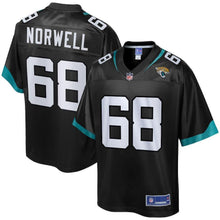 Load image into Gallery viewer, Andrew Norwell Jacksonville Jaguars NFL Pro Line Team Player Jersey - Black